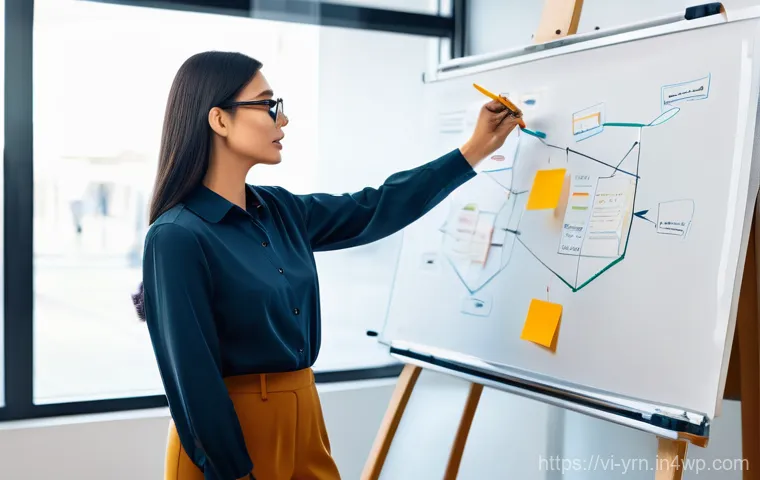 백지 학습법과 학습 경험의 중요성 - **Prompt:** An abstract, high-concept visualization of the human brain's active recall process. A tr...