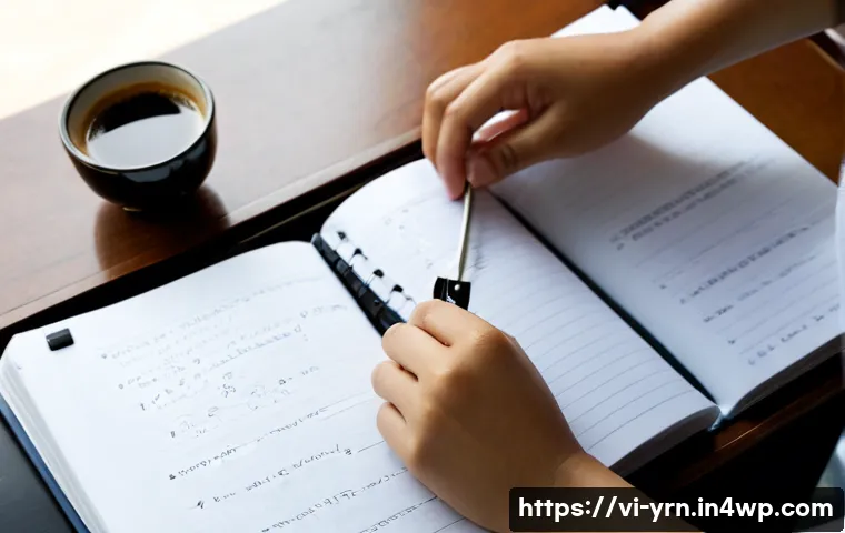 Home 11 백지 학습법을 통한 정보의 추출 및 요약 - Photorealistic overhead view of a Vietnamese university student at a tidy wooden study desk, extract...